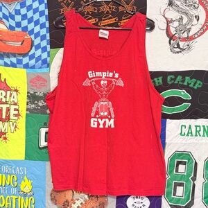 Vintage Gimpie’s Gym Tank | Hanes Heavyweight